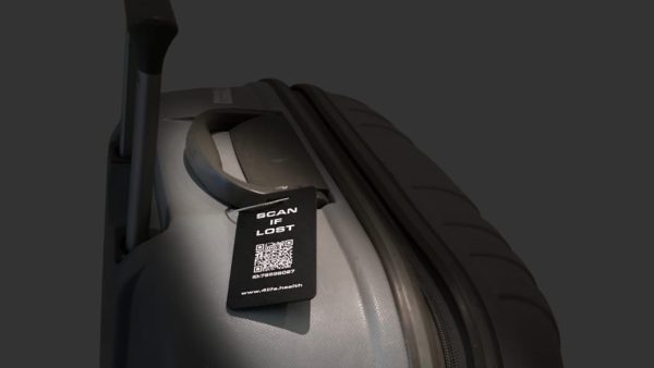 QR Code ID Tag for Luggage